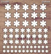 Laser Cut Chipboard Emebllishments for Scrapbooking Mixed Media and Crafting ...