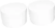 COHEALI 2sets Floristry Supplies Round Flower Foam Blocks DIY Floral Foam Circles for Cake Models 3pcs*2