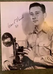 GENE HERRICK HAND SIGNED 8x10 PHOTO AUTOGRAPHED CIVIL RIGHTS PHOTOGRAPHER