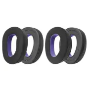 Pair Soft Leatherette Earpads Comfortable Wear Ear Covers for Headphone GSP300
