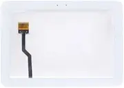 LYX Touch Panel Digitizer Part for Galaxy Tab P7300 / P7310(Black)+Highly Recommended (Color : White)