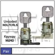 Nice Door Lock Barrel - Pair, NDL77C