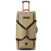 Jeep 82 cm 2-Wheel Rolling Duffle Bag - Warm Sand (JS005A)