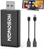 Carplay Wireless Adapter for iPhone iOS 12+ Small Car Play Dongle for OEM W