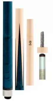 New McDermott Star Cue S67 Blue Hustler Cue - Free 1x1 Hard Case & US SHIPPING