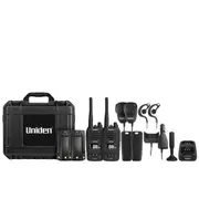 Uniden XTRAK 50-2TP 5 Watt Waterproof IP67 Smart UHF Handheld Radio Twin Pack