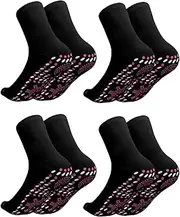 4 Pairs AFIZ Tourmaline Slimming Health Sock, Self Heating Socks, Magnetic Self-Heating Socks, VeinesHeal Hyperthermia Socks