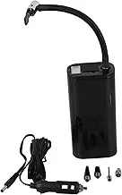 Mikinona Portable Air Pump Car Tire Pump Auto Inflator Portable Inflator for Tire Car Air Compressor Black Abs