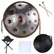Hand Pan Chinese Stir Up 12 Ding Drum PercussionInstrumento Musical