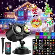 Proyector Luces Navideñas Xmas Decoracion De Navidad Para Exterior Casa El Hogar