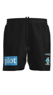 NRL 2023 Training Shorts - Cronulla Sharks - YOUTH - Rugby League - CLASSIC