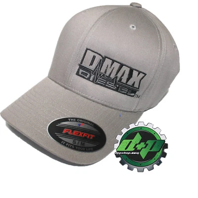 Duramax Dmax hat ball cap flex fit flexfit stretch cummings gray grey new S/M