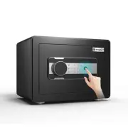 0.8 Cubic Feet Fingerprint Home Safe Box, Digital Security Safe Lock Box Used...