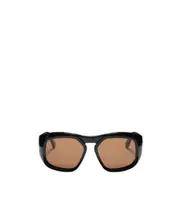 Full frame sunglasses 55,One size Black/Brown