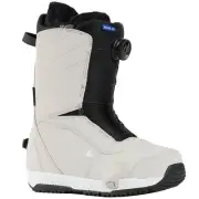 Brand New Mens 2025 Burton Ruler Step-On Snowboard Boot Gray Cloud