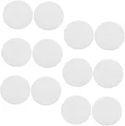 JUMPLAWN 12PCS LED Light Diffuser Acrylic Lampshade for Easy to Install Lighting Shield Diffuser Lamp Accessories for Home Office Commercial Use