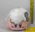 Kirby Cafe Exclusive Japanese Hanging Star Kirby Chef Fork Ball Chain Plush NWT