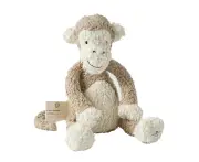 Nordic Kids Loveable Newborn/Toddler Cotton Monkey Plush Soft Toy 20x32cm 0y+