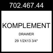 IKEA KOMPLEMENT Drawer White 29 1/2x13 3/4" 702.467.44