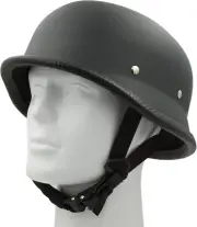 Classic Costume Carnival Skate Scooter Skull Cap Novelty German OSFM Flat Black