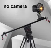 31" Camera Track Video Stabilization Rail System Holder Stabilizer Dolly Slider