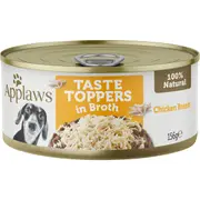 Applaws Taste Toppers In Broth Chicken Wet Dog Food 156g