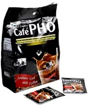 Cafe Pho Instant Iced Milk Coffee 18 Sachets x 24g ( Pack of 20 )~5/28/2026