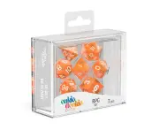 Oakie Doakie Dice Rpg Set Translucent Orange (7)