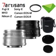 7artisans 35mm f1.4 APS-C Wide Angle Lens For Sony Fuji Canon Nikon M43 Camera