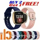 For Fitbit Versa 3 /Sense Silicone Wrist Watch band Sport Replacement Strap