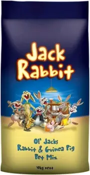 Lauce Ol Jacks Rabbit & Guinea Pig Mix 10Kg (100) Size Name:10.00 Kg (Pack Of 1)