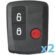 2 x To Suit Ford BA BF Falcon Territory SX SY Ute/Wagon 02-10 Car Remote Button