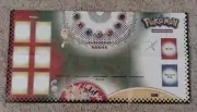 VINTAGE 2 SIDED '99 POKEMON TRADING CARD GAME WIZARDS COAST PLAY MAT & CHECKLIST