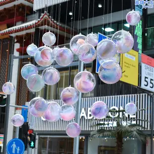 透明塑料空心圓球婚慶珠寶店幼兒園懸掛吊球掛飾懸吊式天花板裝飾壓克力球