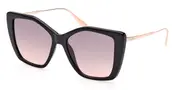 Max & Co. MO0065 01B Women’s Sunglasses Black Size 54