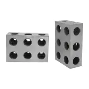 1 Pair Of 1-2-3 Universal Blocks 11 Holes Milling Drilling Precision