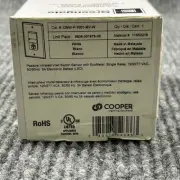 Cooper Lighting Greengate ONW-P-1001-MV-W Passive Infrared Wall Switch Sensor