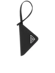 Prada Leather Name Tag