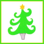 Sizzix Bigz Christmas Tree with Star die #655547 Retail $19.99 Retired, SO FUN!!