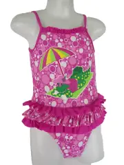 BNWT Girls Sz 4 Dorothy The Dinosaur Pretty Pink One Piece Swim Suit Bathers