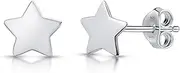 [Amberta] Women 925 Sterling Silver Celestial Stud Earrings