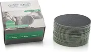 Glass Polish (125mm) 180 Grit Pack of 20 Sanding Discs for Rotary Polisher - GlassX Foam Backed Silicon Carbide Abrasive P180 - GP14503
