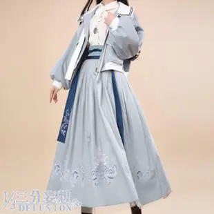 劍網3正版授權蓬萊cos服華樂未央褶裙劍三cosplay服裝女