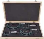 Micrometer 4Pcs 0 4 inches Professional Imperial Micrometer Outside Diameter