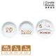 【美國康寧 CORELLE】史努比SNOOPY FRIENDS 3件式餐盤組-C07