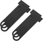 HEALEEP 4pcs Motorcycle Helmet Locking Strap Secure Helmet Fixing Ring for Motorcycles Easy to Use Theft Accessory