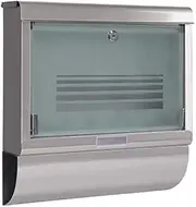 WB56 Wall Mounted Stainless Steel Letterbox