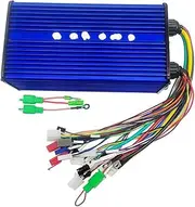 MOTOBERRY Intelligent Brushless Controller 48V 60V 72V 84V 3000W Maximum Current 100A Aluminium Alloy E-Bike Brushless Motor Controller for Electric Bicycle Scooter