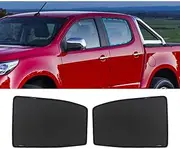 MAX COOL 2PCS Rear Car Window Sun Shades Suitable for Isuzu D-MAX 2nd Gen Suitable for Holden Colorado 2012-2020