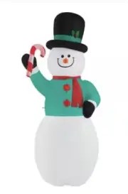 New 10.99 FT Tall Christmas Snowman Airblown Inflatable Christmas